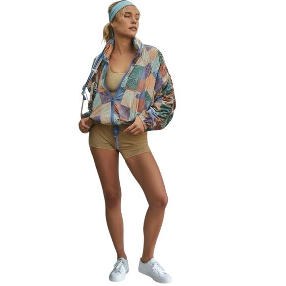 Free People Jackets & Blazers - Free people The Way Home Printed Packable Jacket